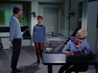 Lieutenant Galway. - Star Trek