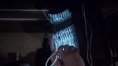 Lieutenant, get your
knife out and cut this damn thing off. - Stargate Atlantis