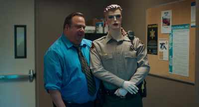 Lieutenant is
interviewing him - Too Old to Die Young