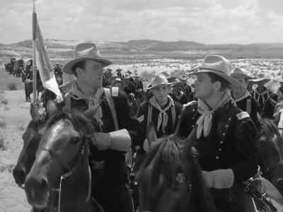 Lieutenant O'Rourke, follow me. - Fort Apache