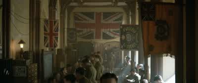 Lieutenant Oxford reporting for duty, sir. - The King's Man