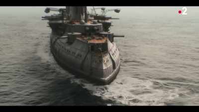 Lieutenant Punch, gangplank up, - Nautilus