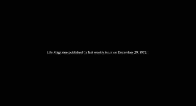 Life Magazine published
its last weekly issue on December 19, 1972. - Minamata