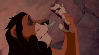 Life's not fair, is it? - The Lion King