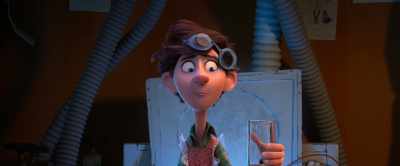 - Light-bending camo suit?
- (WHIMPERS) - Spies in Disguise
