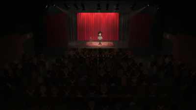 [light clapping]
Okay, psychopath right there. - Tig Notaro: Drawn