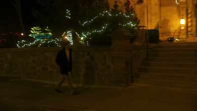 [light dramatic music] - Santa Fake