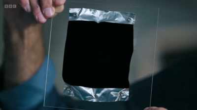 Light falls on the surface
and then just disappears forever. - Secrets of Size: Atoms to Supergalaxies