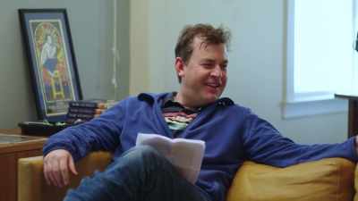 [light guitar music] - Good One: A Show About Jokes