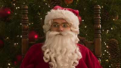 [light music] - Santa Fake