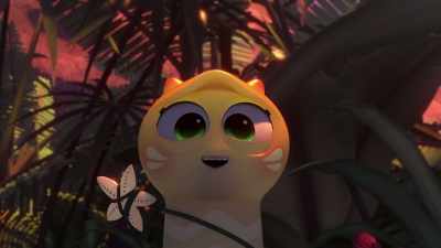 [light music] - Larva Family