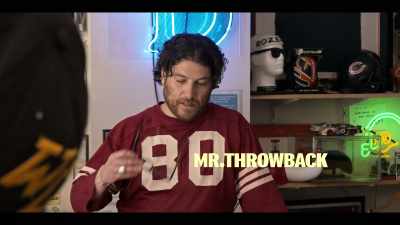 [light music] - Mr. Throwback