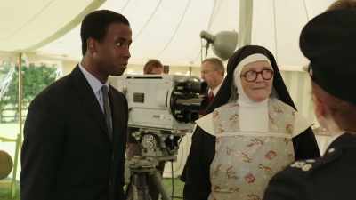  -[light orchestral music]
 -I think you're right. - Sister Boniface Mysteries