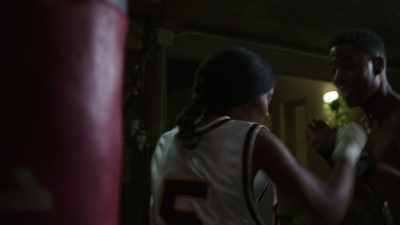 -Light punches!
-(punching) - We Are Who We Are