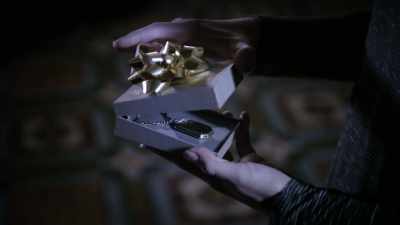 (light tinkling music) - Christmas at the Chateau