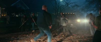 - Light him up.
- Let's take him. - Halloween Kills