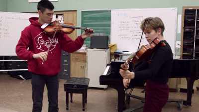 [light violin music] - Try Harder!