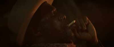 -[lighter clicks]
-[fire crackling] - Concrete Cowboy