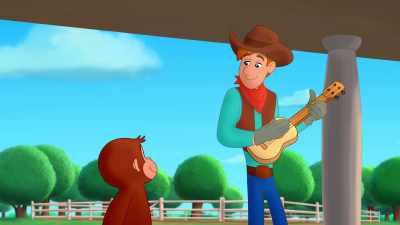(lighthearted guitar music) - Curious George: Go West, Go Wild