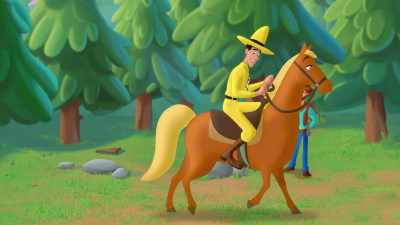 (lighthearted music) - Curious George: Go West, Go Wild