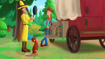 (lighthearted music) - Curious George: Go West, Go Wild
