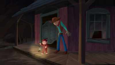 (lighthearted piano music) - Curious George: Go West, Go Wild