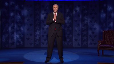 Lightly bearded or clean shaven Jesus Christ - You're Welcome America: A Final Night With George W  Bush