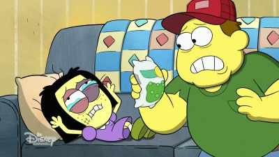 Lightly. Lightly.
Ow, ow, ow! - Big City Greens