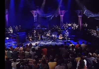 [lightly strumming guitar] - Eric Clapton Unplugged… Over 30 Years Later