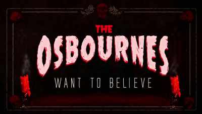 - [lightning strikes]
- [laughs] - The Osbournes Want to Believe