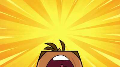 (Lightning strikes,
rain patters heavily) - Total DramaRama