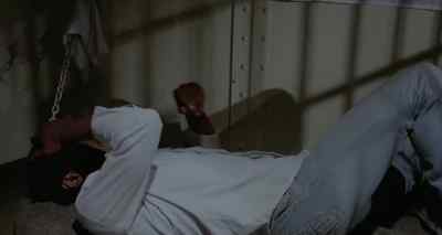 Lights out,
quiet on the block. - Penitentiary