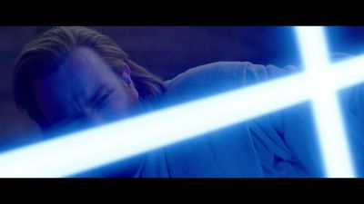 (LIGHTSABERS CRACKLING) - Obi-Wan Kenobi