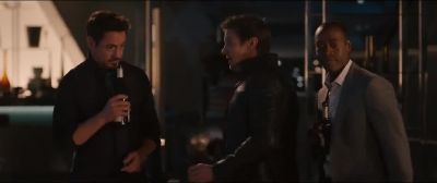 Like a security code - Avengers: Age of Ultron