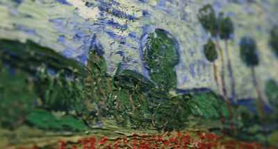 Like a very important and wonderful image, - Van Gogh: Of Wheat Fields and Clouded Skies
