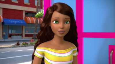 Like, someone acting
kind of strange - Barbie: A Touch of Magic