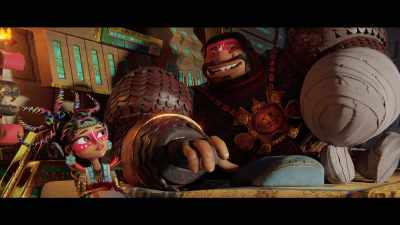 Like bebés gigantes. - Maya and the Three
