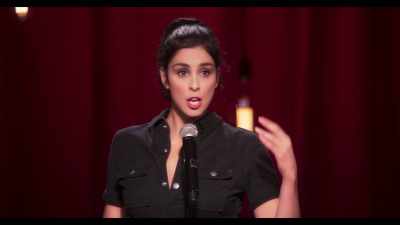 Like, you can hear
the anesthesiologist go, like: - Sarah Silverman: A Speck of Dust