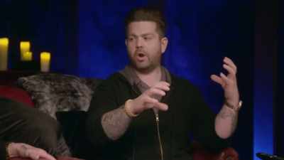 Like, "Could it be a bit
of an old rocket - The Osbournes Want to Believe