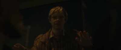 Like, he cut my leg.
Like, I've got a scar on my leg - Dahmer - Monster: The Jeffrey Dahmer Story