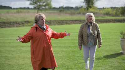 -- Like, doves keep turning up
and going, "What is that?" - Extraordinary Escapes with Sandi Toksvig