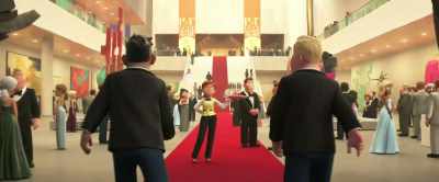 Like every year,
the ceremony will be held - The Bad Guys
