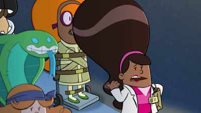 Like, give us snacks, or we let
Noiseless Nancy make some noooise. - The Spooky Tale of Captain Underpants Hack-a-ween