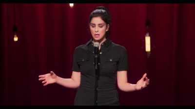 Like, "God, your cock is so...
Oh, no, never... It was a shadow." - Sarah Silverman: A Speck of Dust