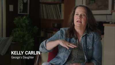 Like he'd say,
"I live from here up," you know. - George Carlin's American Dream