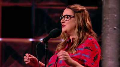 Like, how do your eyes improve?
He's not Wolverine. - Backstage with Katherine Ryan