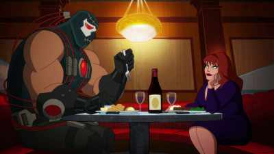 Like how this fried calamari
will tear through my colon - Kite Man: Hell Yeah!