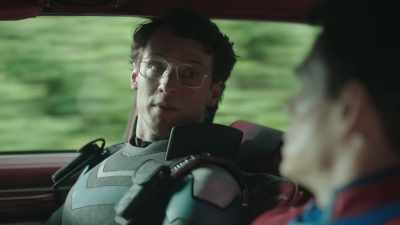 Like, I don't want to be uncool,
but your face looks really weird - Peacemaker