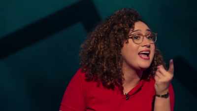 Like I heard that on a podcast, right, so,
I know why would you hold back from - Rose Matafeo: Horndog
