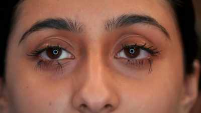 Like, I just see individual
false eyelashes randomly stuck on. - Glow Up: Britain's Next Make-Up Star